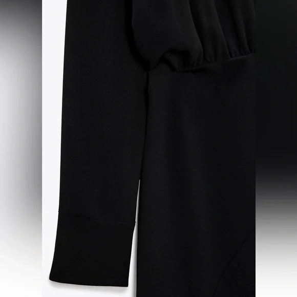 ✨SALE✨ ZARA HIGH COLLAR MIDI DRESS ✨SALE✨ - Picture 7 of 7